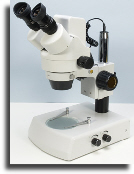 Video stereomicroscope