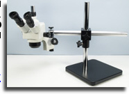 Long arm stereomicroscope