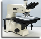 Gliding stage microscope