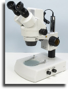 Video stereomicroscope